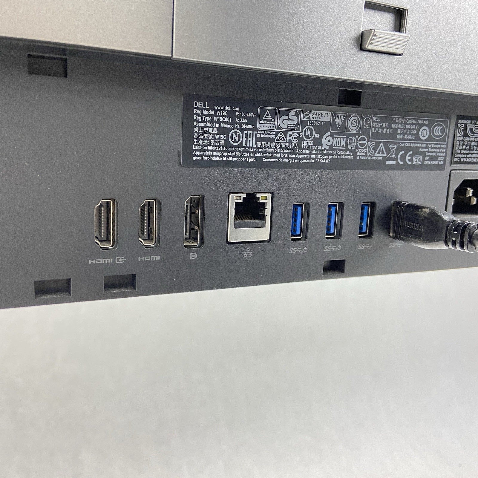 Dell Optiplex 7460 AIO Intel Core i7-8700 3.2GHz 8GB RAM No HDD No OS7