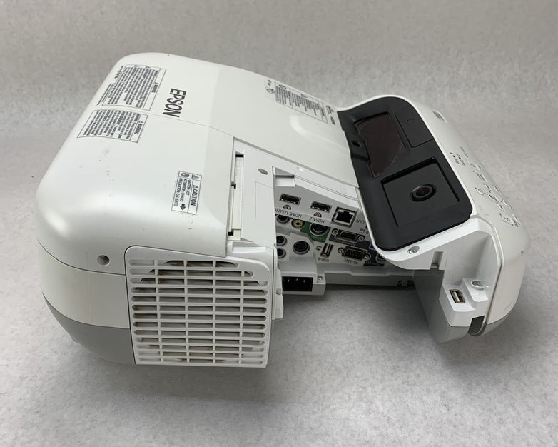 Epson H599A BrightLink 595Wi LCD Lamp Projector 2594 Lamp Hours No Remote