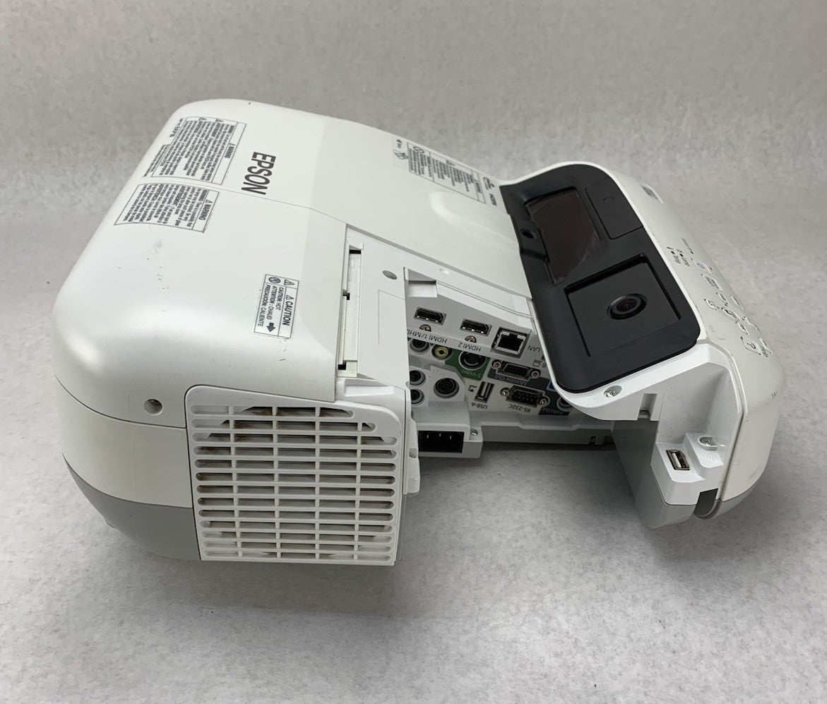 Epson H599A BrightLink 595Wi LCD Lamp Projector 2594 Lamp Hours No Remote2