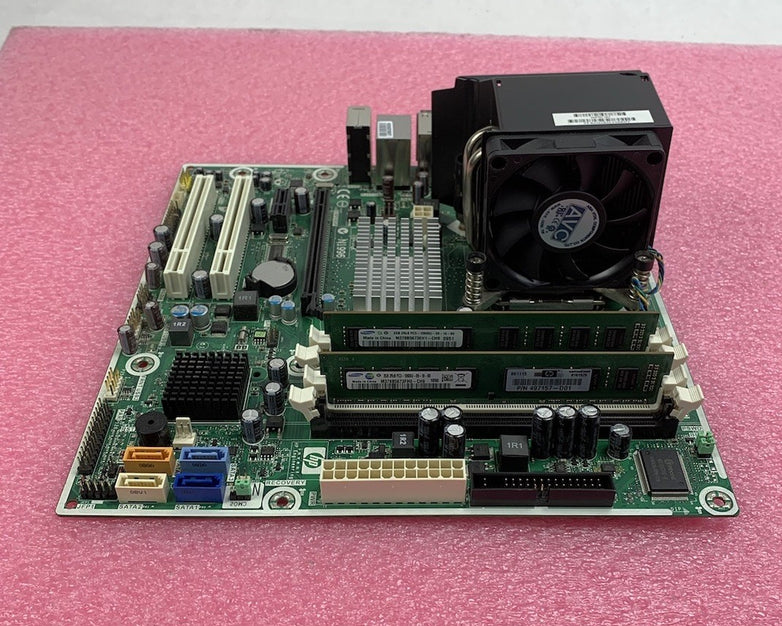 HP PRO 3000 SFF Motherboard Pentium Dual-Core E5400 2.7GHz 4GB RAM w/ Shield