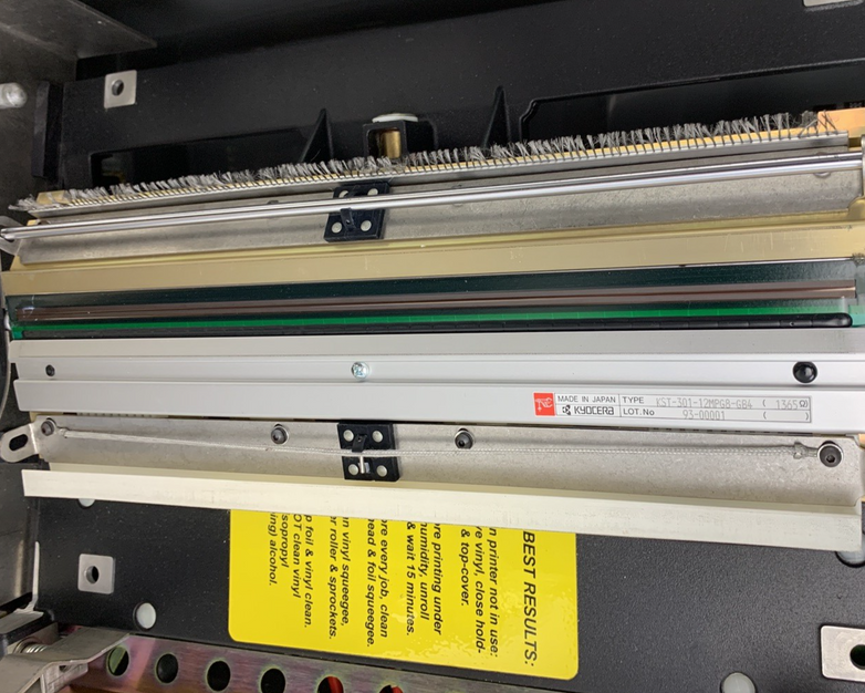 Gerber Edge 2 Foil Thermal Printer Power Tested Z-Axis Error Parts and Repair