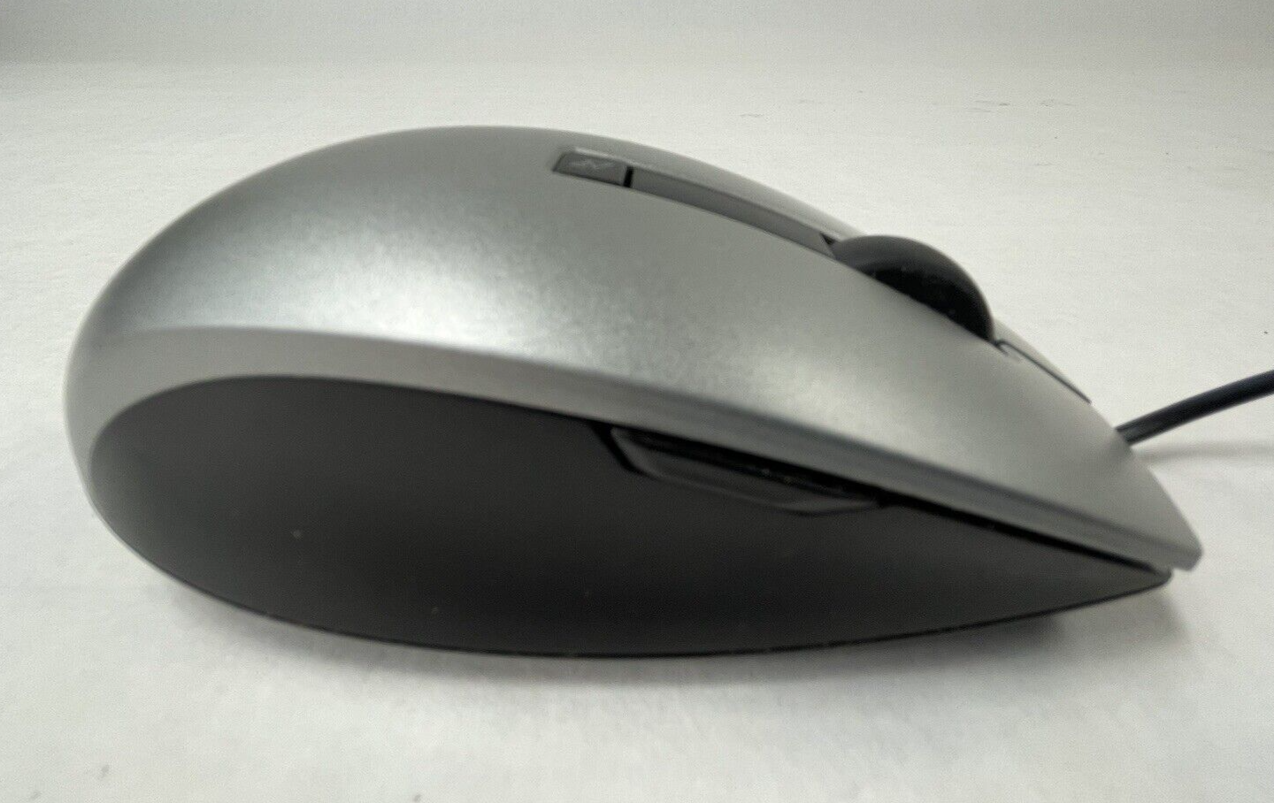Dell M-UAV-DEL8 Silver USB Optical Scroll Mouse with 6 Buttons 4K93W Lot of 4