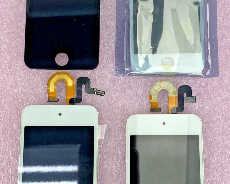 Mixed Lot of 4 Various Aftermarket iPod Touch Gen 5 Touchscreens SOLD AS IS