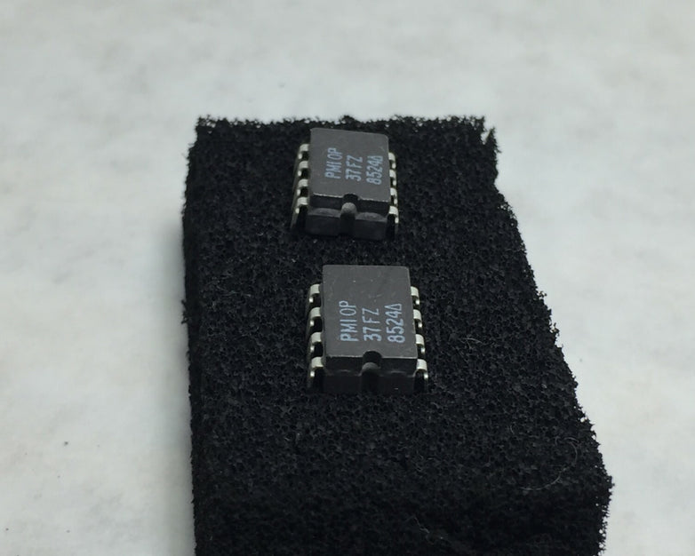NOS PMI OP37FZ  IC  8 Pin  Lot of 2