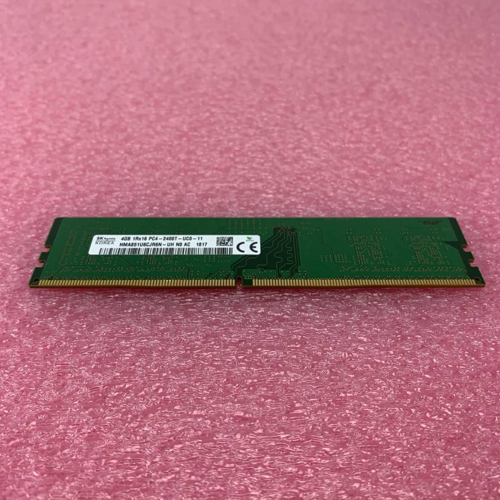SK Hynix HMA851U6CJR6N-UH PC4-2400T-UC0-11 4GB 1Rx16 Desktop Memory RAM Lot of 21