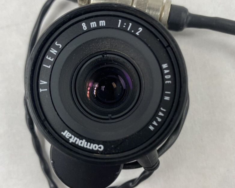 Computar 8mm 1:1.2 TV Lens Made in Japan