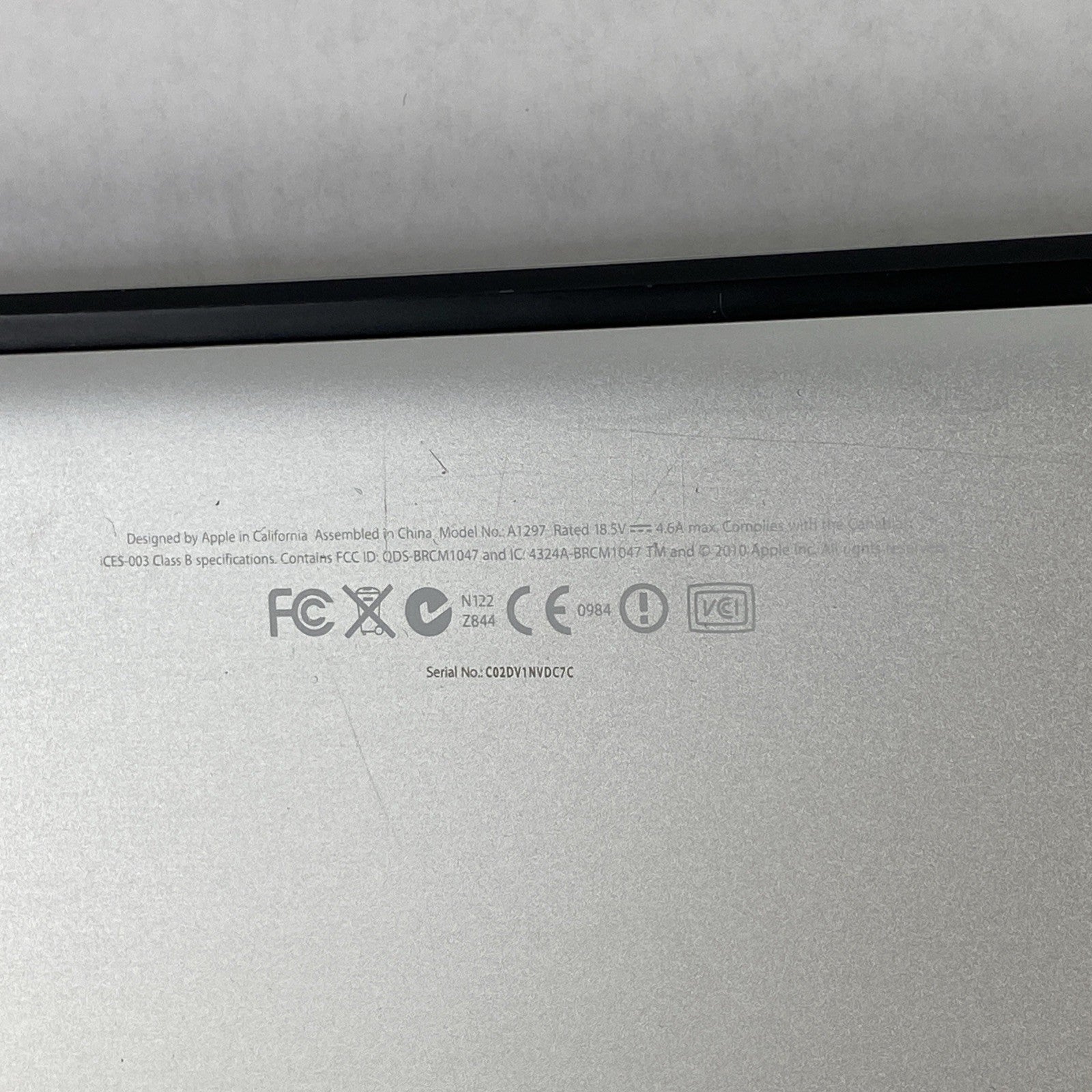 Apple MacBook Pro A1297 2010 17" Core i7 8GB RAM 500GB HDD os10.13.616