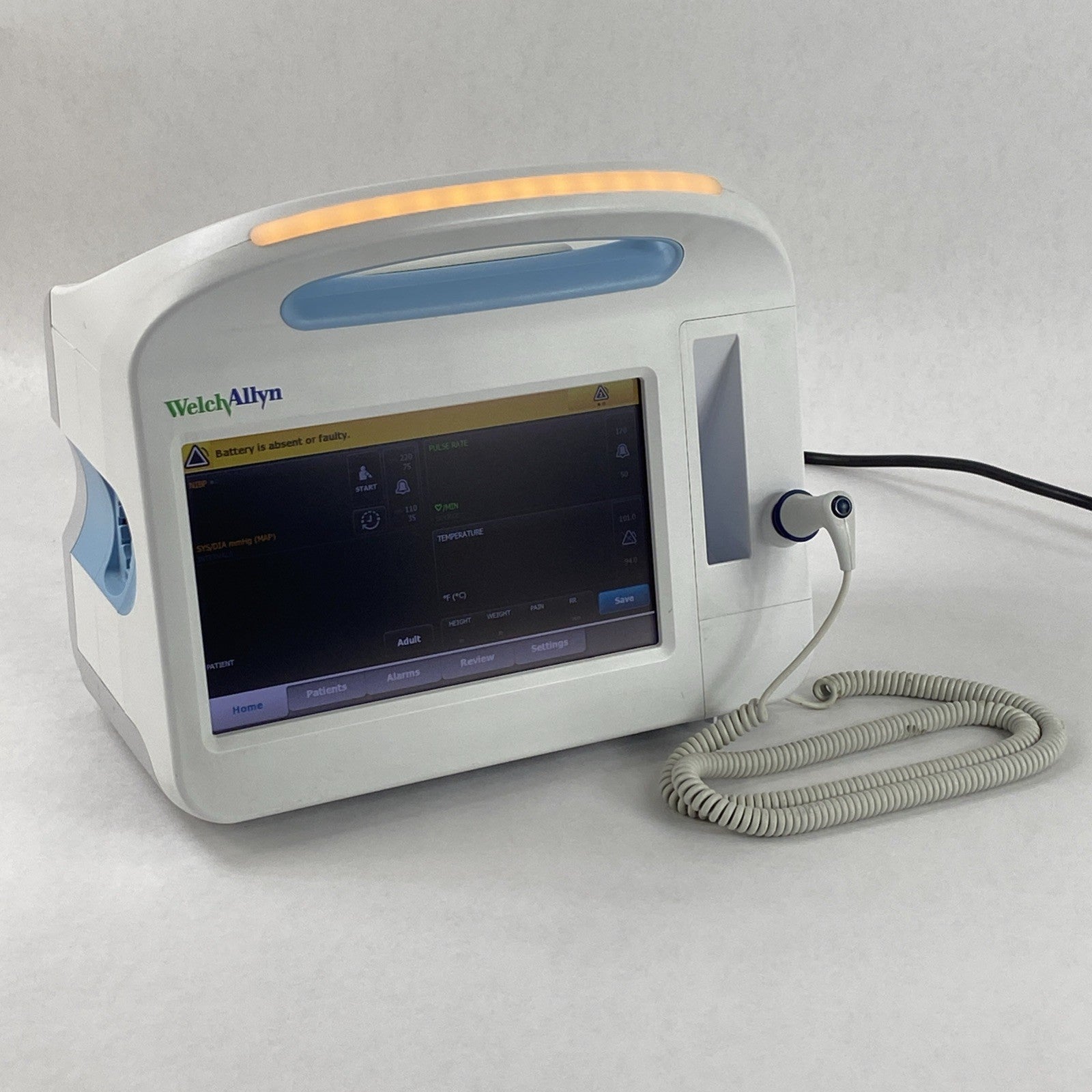 Welch Allyn 63XTXX Vital Sign Monitor 6000 Series - No Battery No NIBP Cable0
