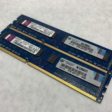 Lot ( 2 ) 2GB Kingston PC3-10600 DDR3-1333MHz non-ECC Unbuffered CL9 240pin DIMM