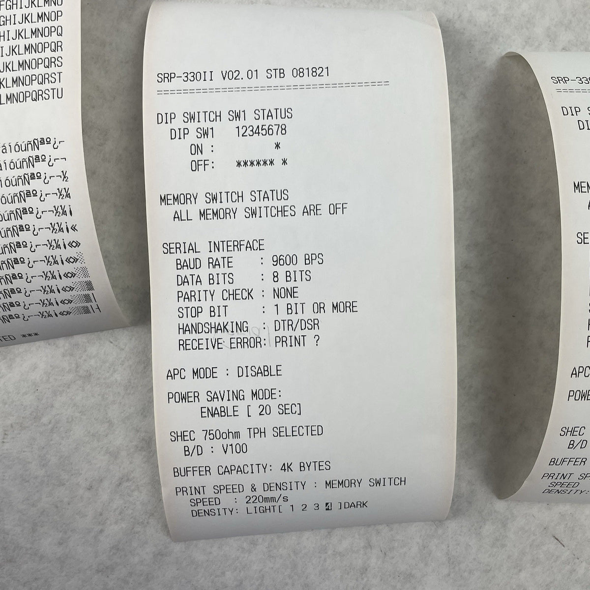 Bixolon SRP-330II Monochrome Thermal Printer Tested8