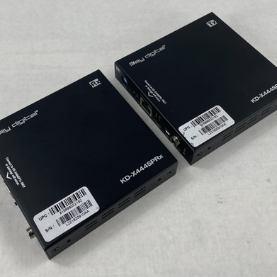 Key Digital KD-X444SP 4K 18G HDMI over 50m CAT5e/6 Extender Set Power Tested