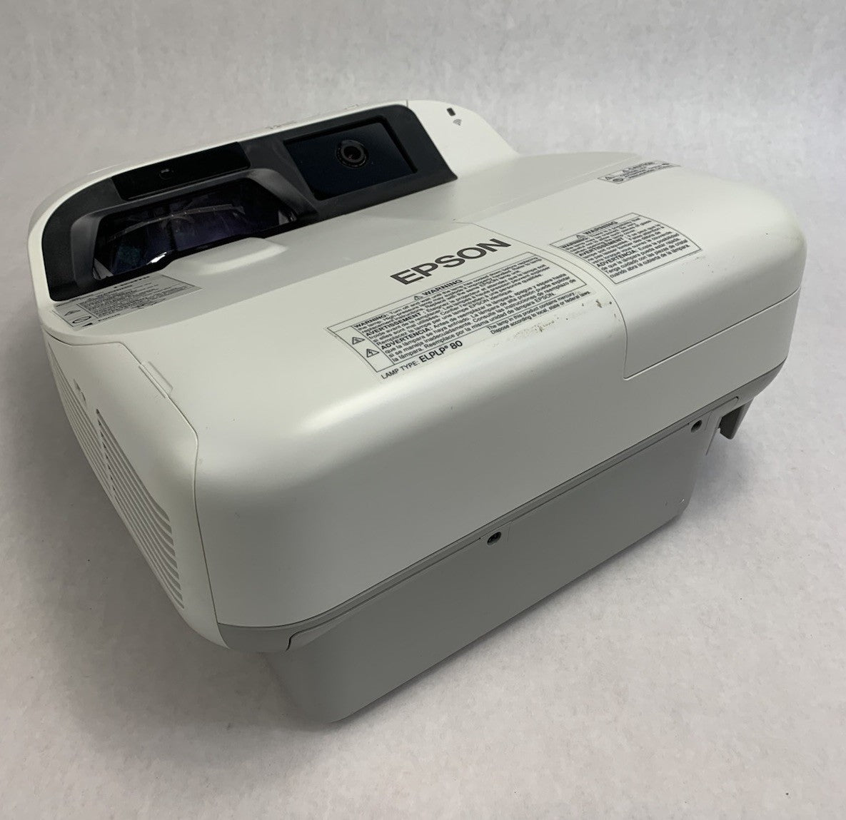 Epson H599A BrightLink 595Wi LCD Lamp Projector 1153 Lamp Hours No Remote0