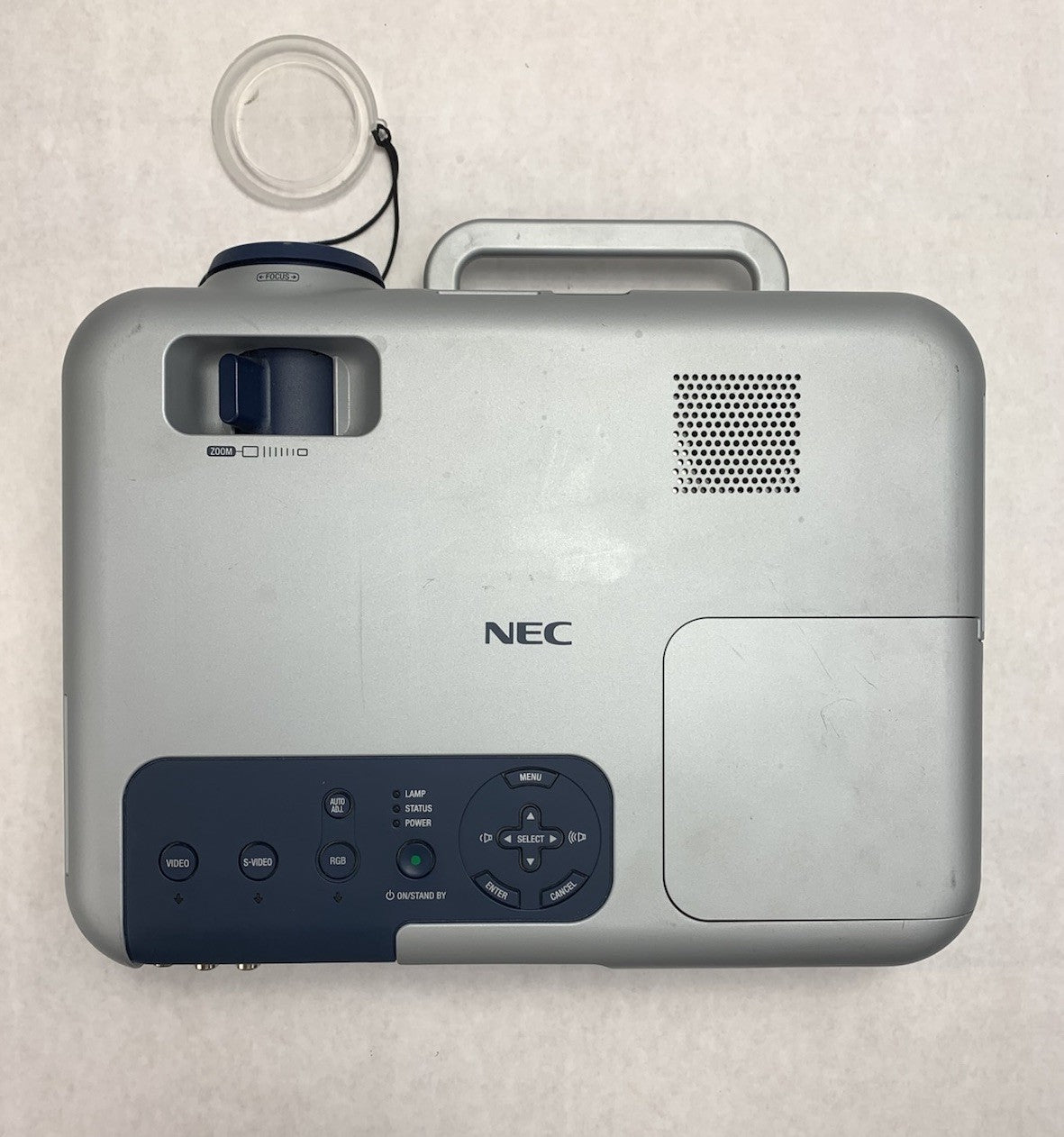 NEC VT660 LCD Lamp Projector 553 Lamp Hours - No Remote6