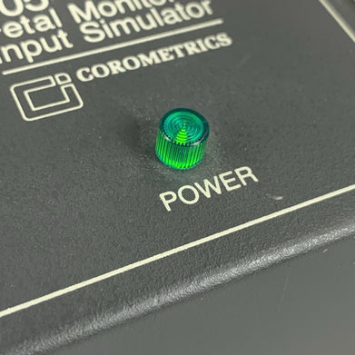 Corometrics 305 Fetal Monitor Input Simulator - Power Tested