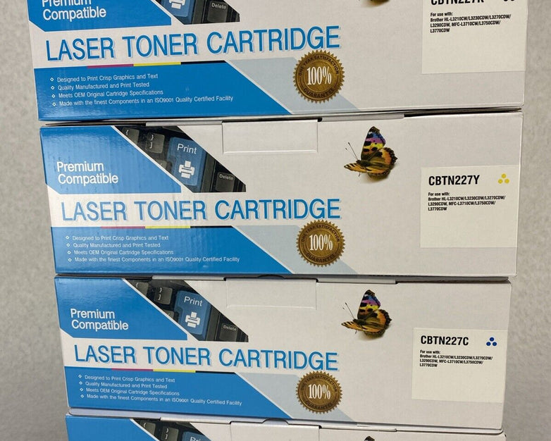 Black and Color Compatible Laser Toner Cartridges for Brother HL-L3270cdw
