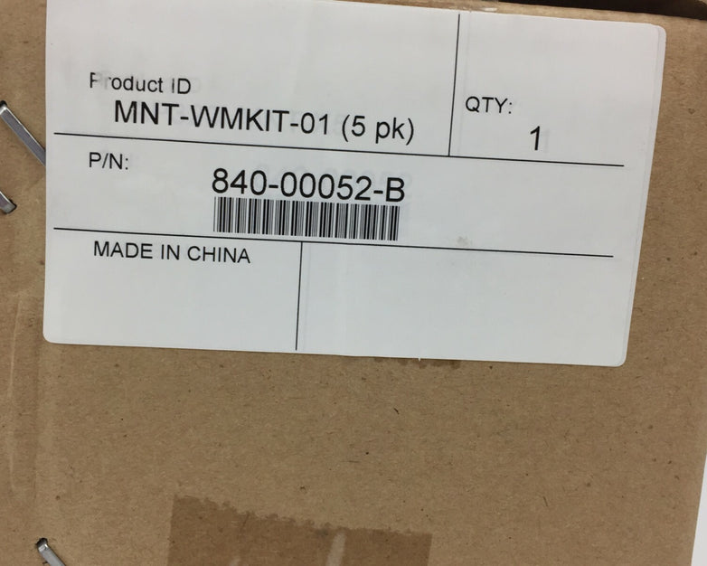 Fortinet MNT-WMKIT-01 5 Pack 840-00052-B Lockable Wall Mount Kit for AP1000I