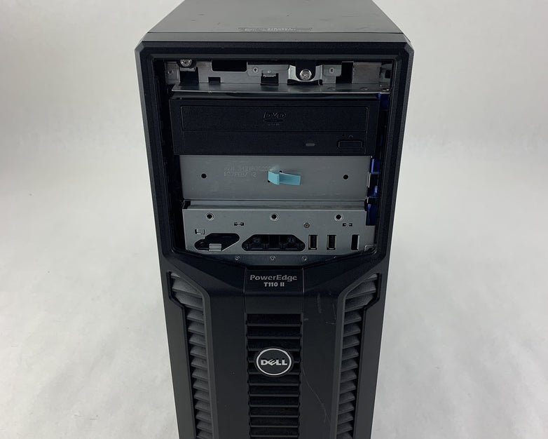 Dell PowerEdge T110 II Server Tower Pentium G620 2.6 GHz 8 GB RAM No OS No HDD