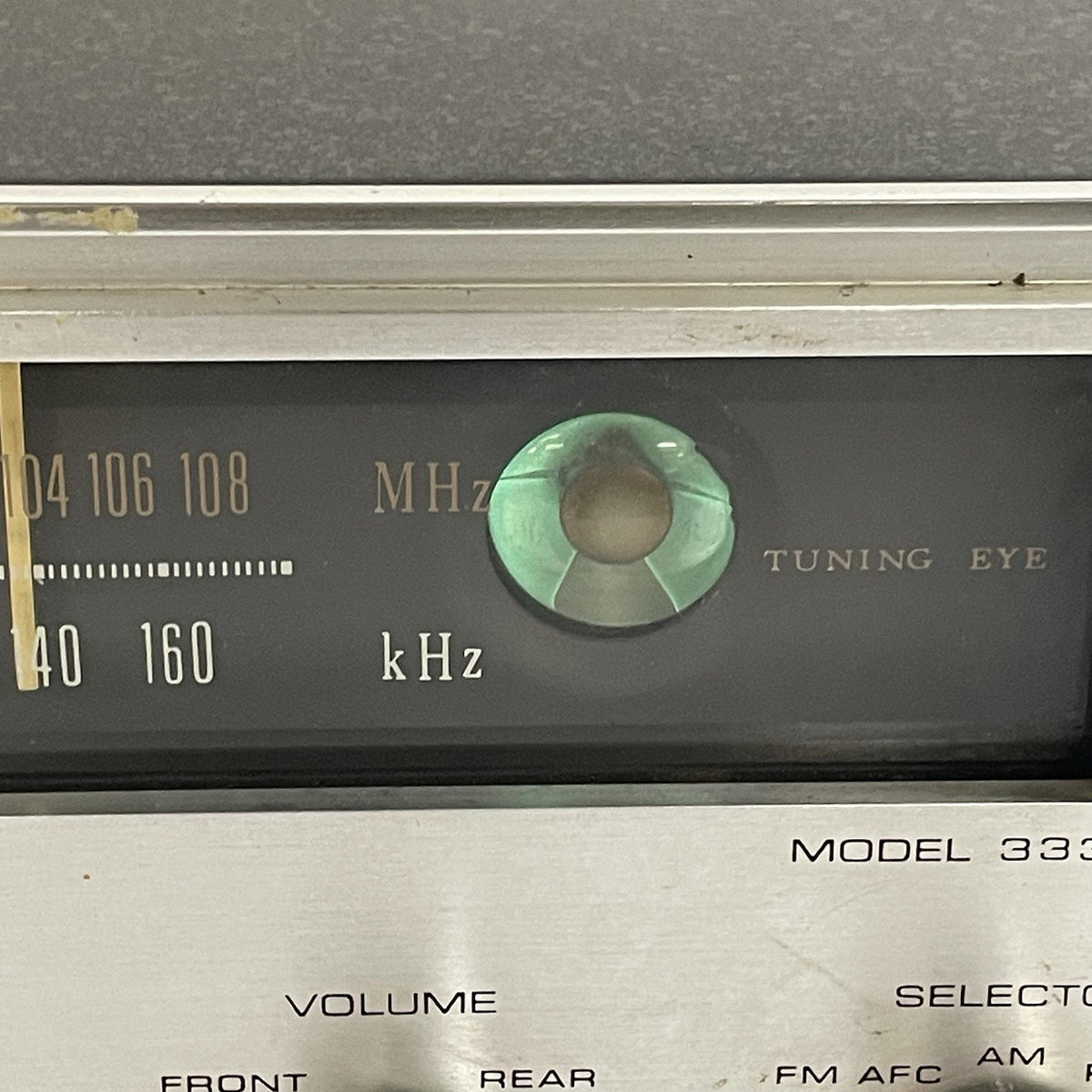 Allied 333 Tube Receiver Tested and Working2