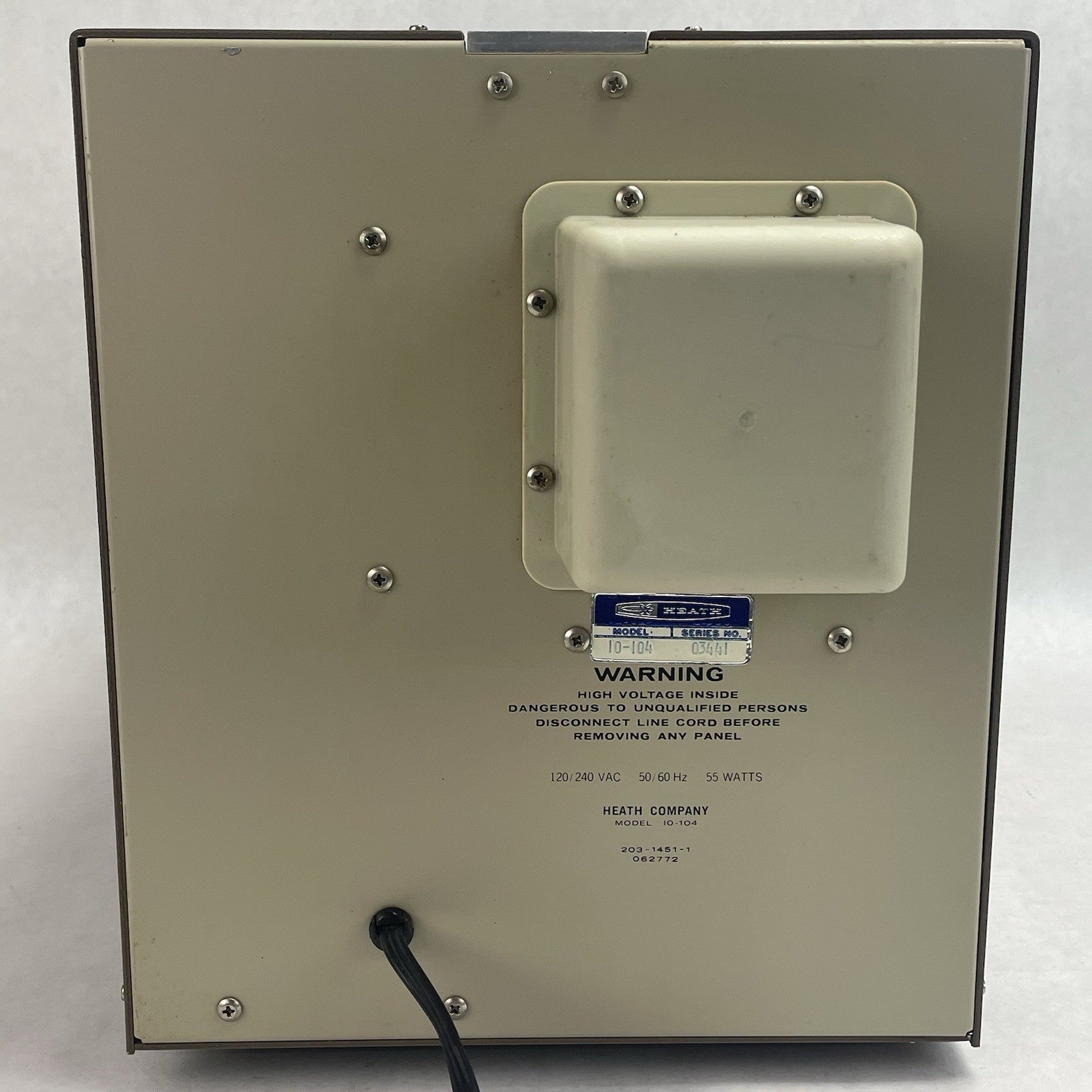 Heath 10-104 Oscilloscope Missing Grid Parts Or Repair6