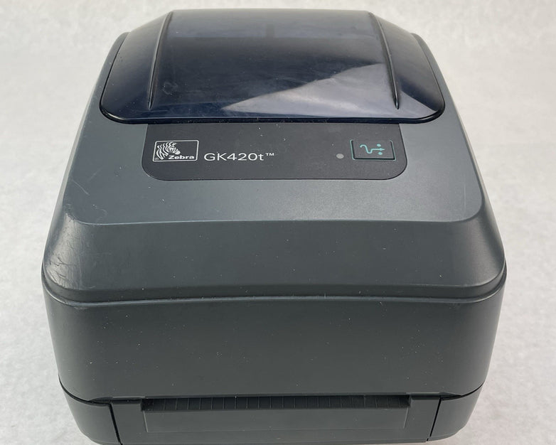 Zebra GK420T Thermal Label Printer Desktop USB Barcode Printer Tested