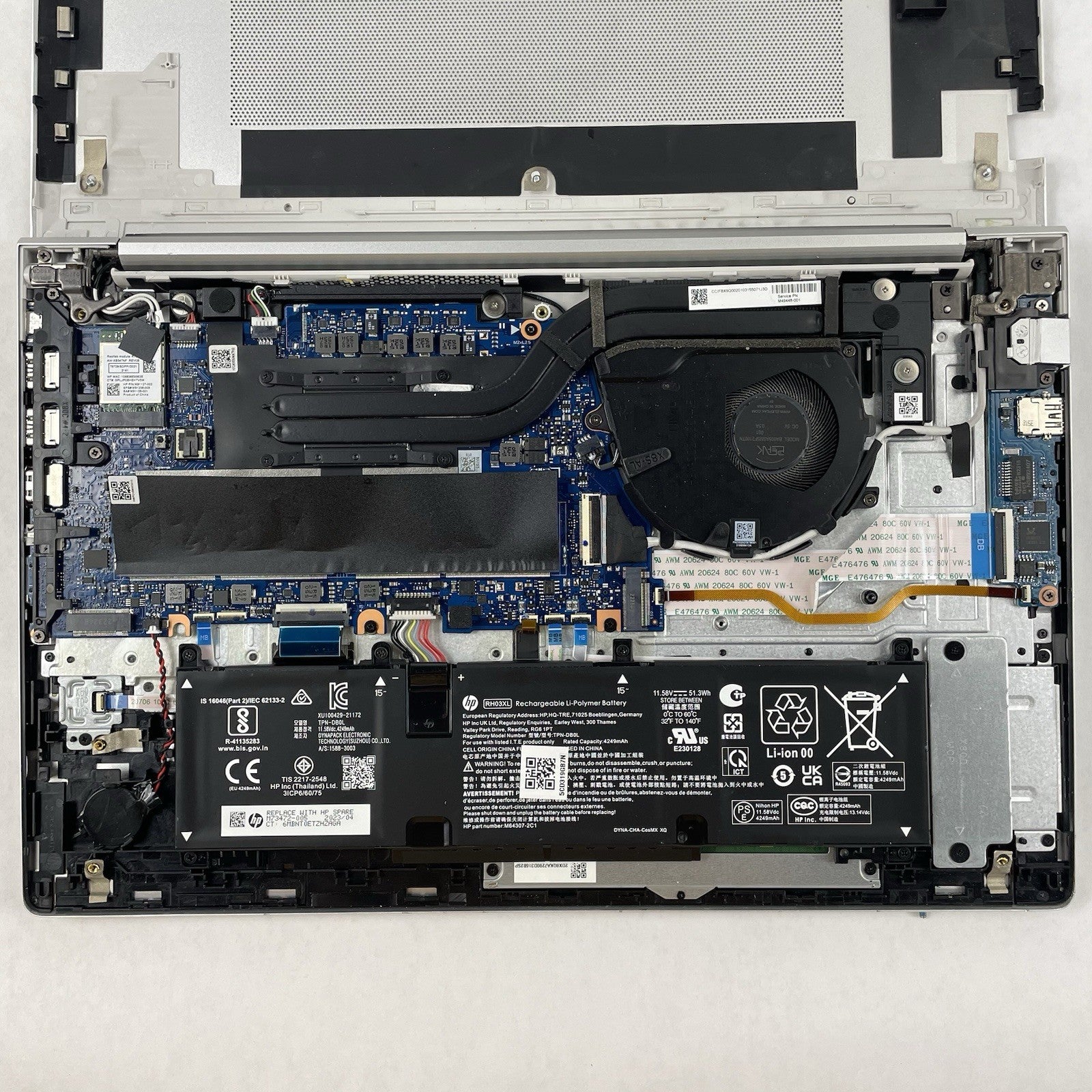 HP EliteBook 655 G9 15.6" AMD Ryzen 5 Pro 5675U 2.30 GHz 8 GB RAM No SSD/OS/AC17