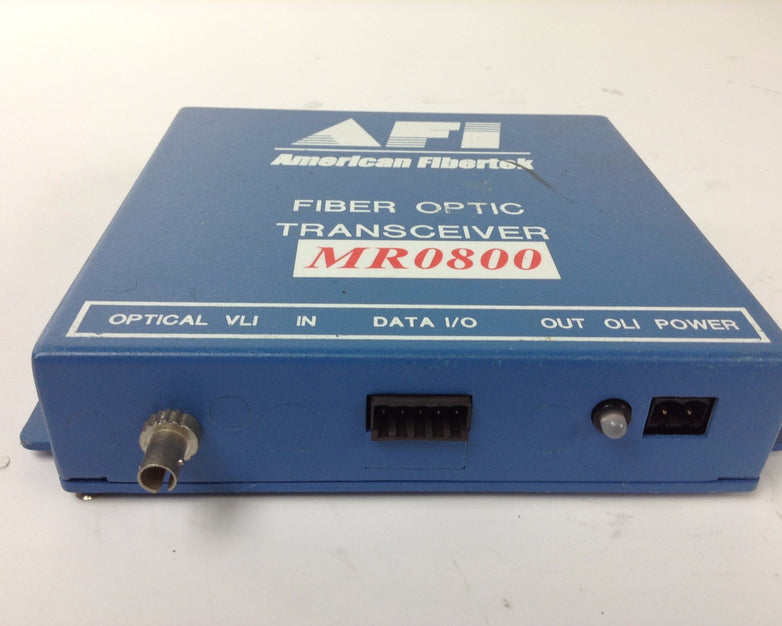 American Fibertek MR-0800 Fiber Optic Transceiver