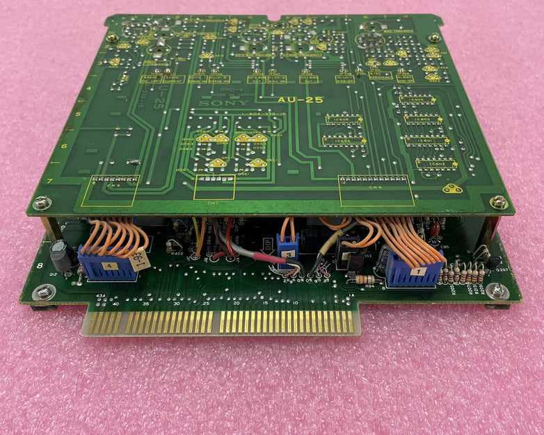Sony AU-25 & AU-13 Board BVU-800 U-Matic - Untested