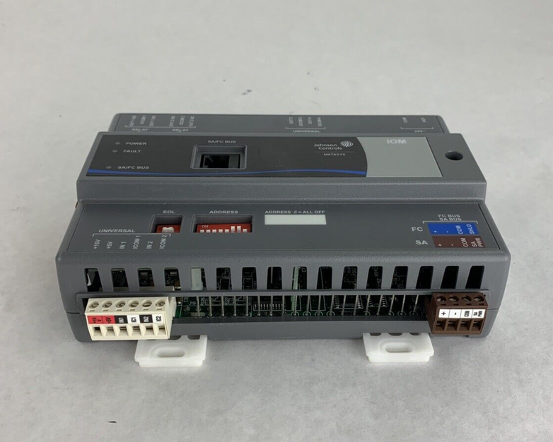 Johnson Controls METASYS MS-IOM2710-0 Input/Output Module Power Tested