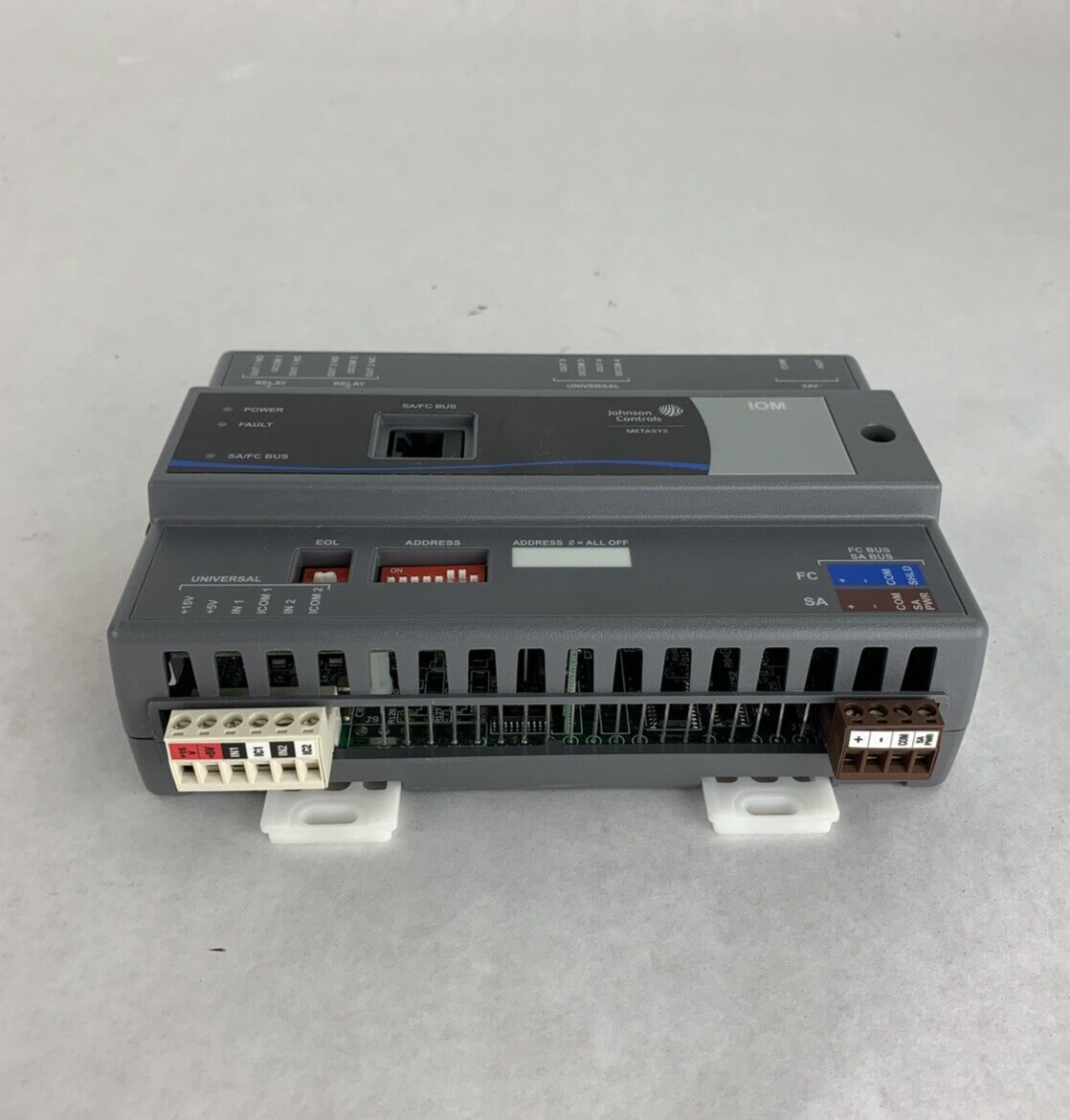 Johnson Controls METASYS MS-IOM2710-0 Input/Output Module Power Tested