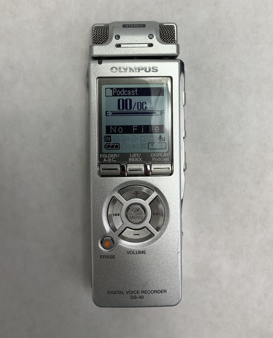 Olympus DS-40 Digital Voice Recorder - Tested6