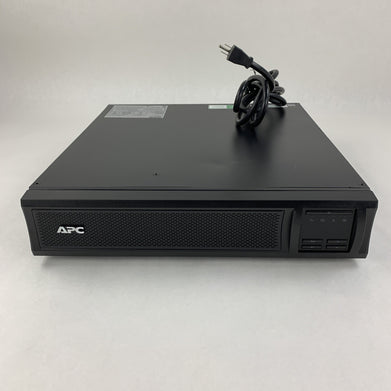 APC SMX1500RM2UCNC Rack Mounted Battery Backup AP9630 Tested No Batts No Caddy
