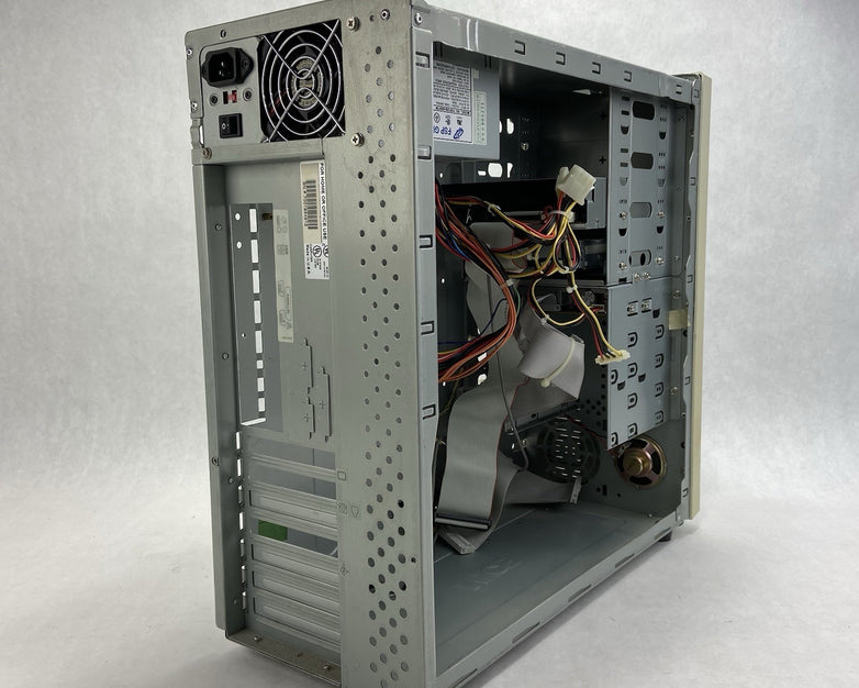 Vintage Quantex Mid Tower ATX Computer Case FSP Group FSP250-60GTW