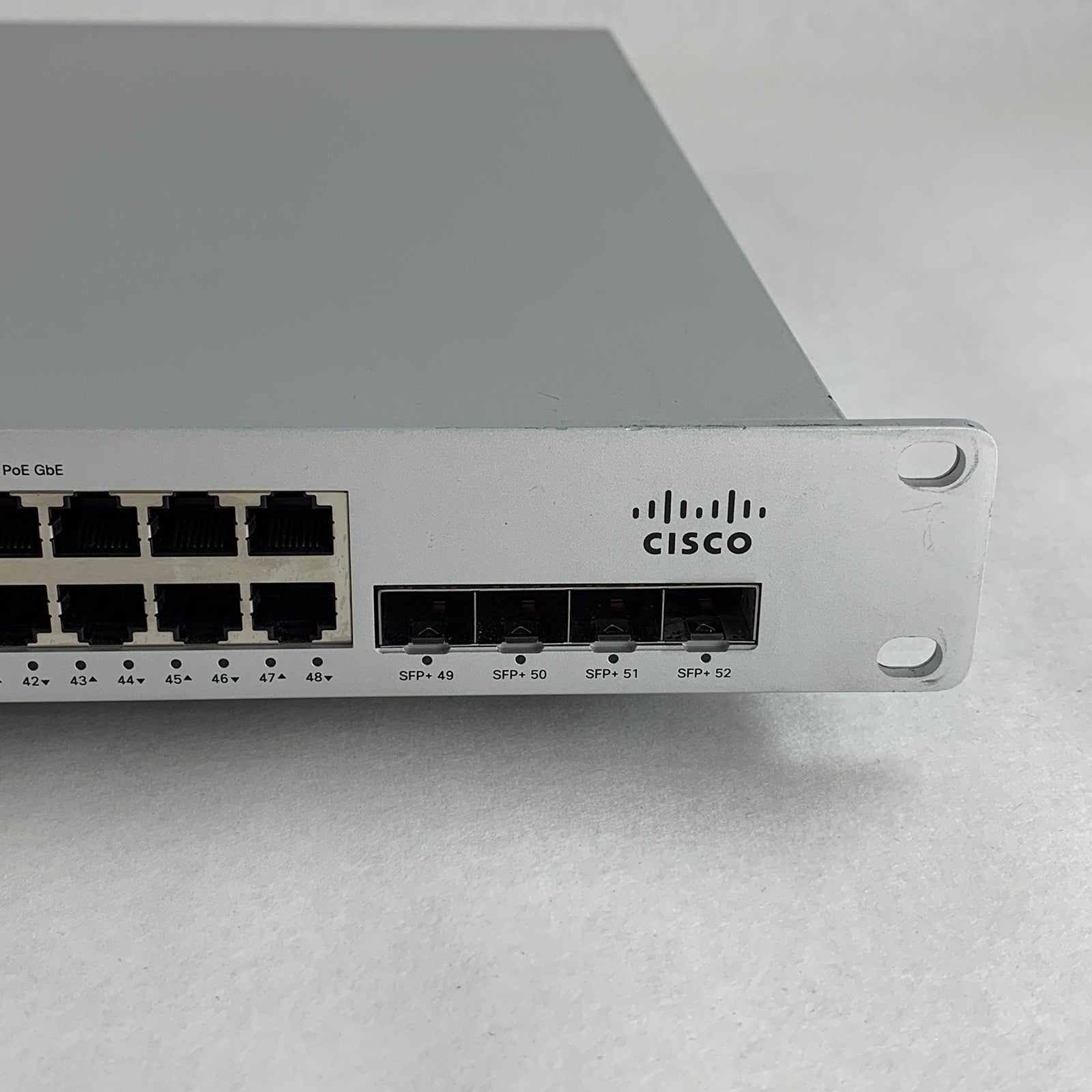 Cisco Meraki MS250-48FP-HW 48 Port Switch Unclaimed Tested Reset