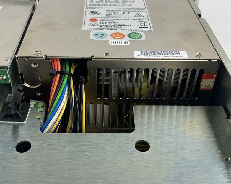 Unbranded 3U MATX Bare Bones Computer Chassis With Emacs HG2-6400P Power Supply