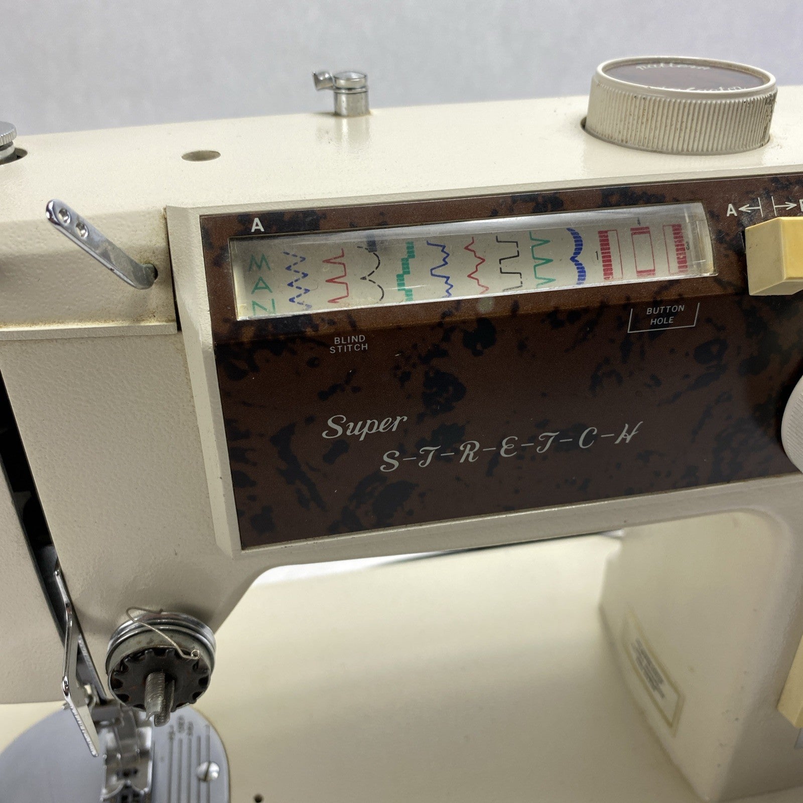 Vintage Morse Super Deluxe Zig Zag Model 5500 Sewing Machine13