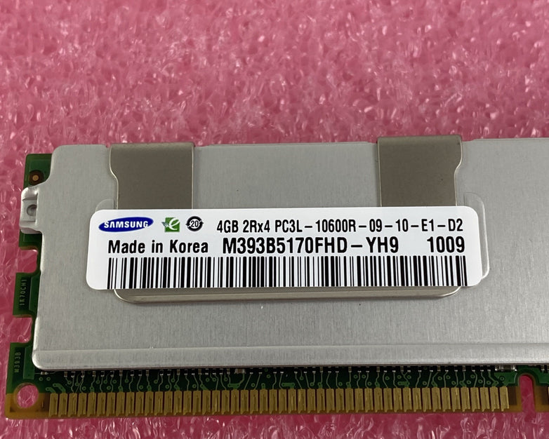 Samsung 4GB DDR3L PC3L-10600R M393B5170FHD Server Memory RAM - Lot of 4