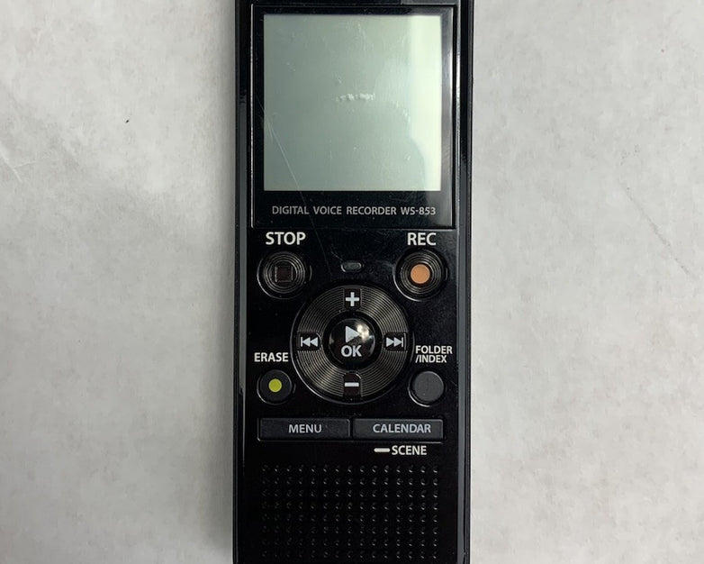 Olympus WS-853 Digital Voice Recorder - Tested