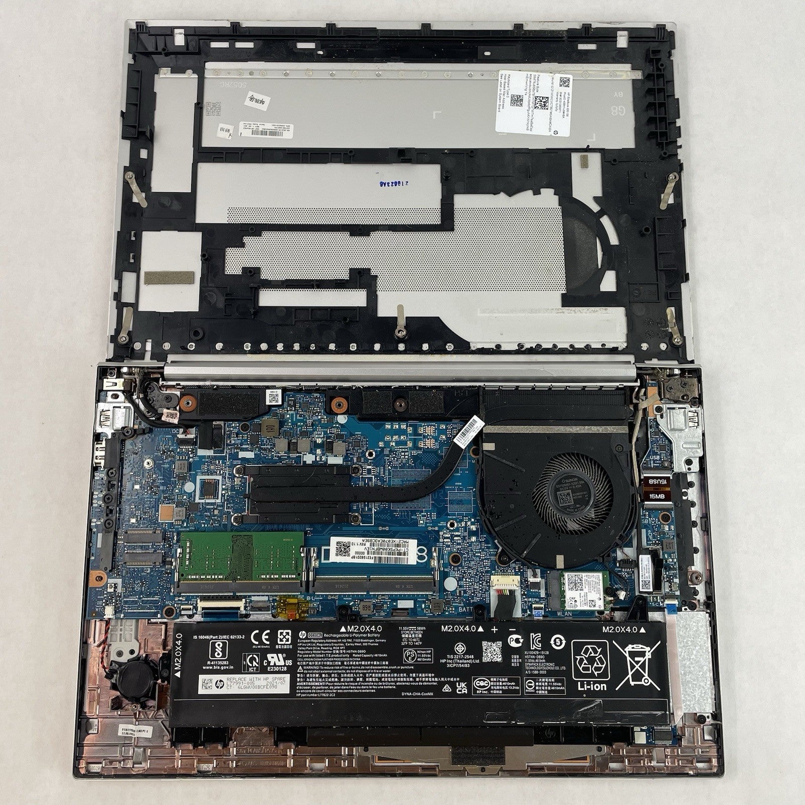HP EliteBook 850 G8 15.6" i5-1145G7 2.60 GHz 8 GB RAM No SSD/OS/AC - READ18