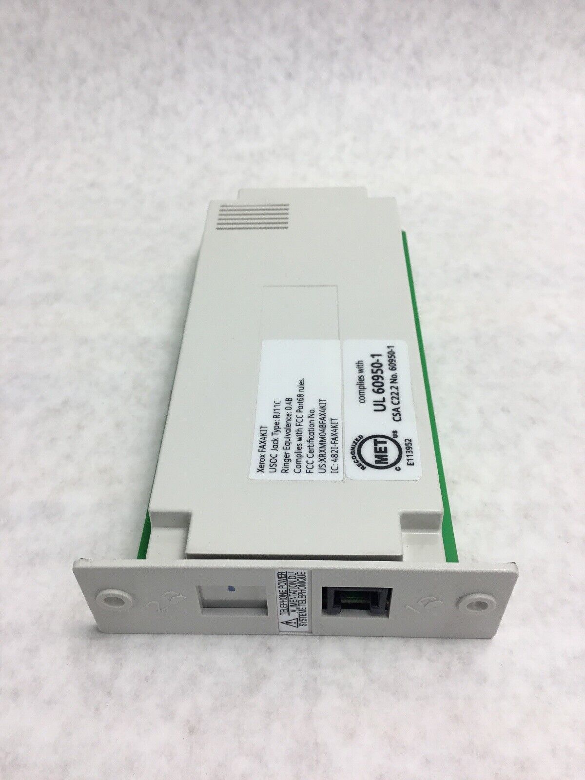 Xerox Workcentre XMF-1 Copier Replacement Fax Module 960K76642 084K42804