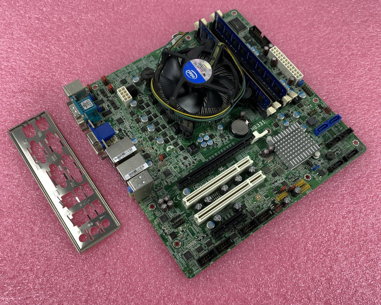 DFI MB331 Motherboard Intel Core i5-3470 3.2GHz 16GB RAM w/ Shield