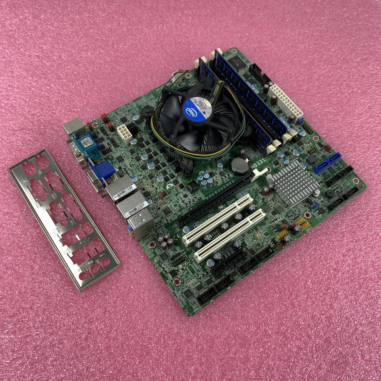 DFI MB331 Motherboard Intel Core i5-3470 3.2GHz 16GB RAM w/ Shield