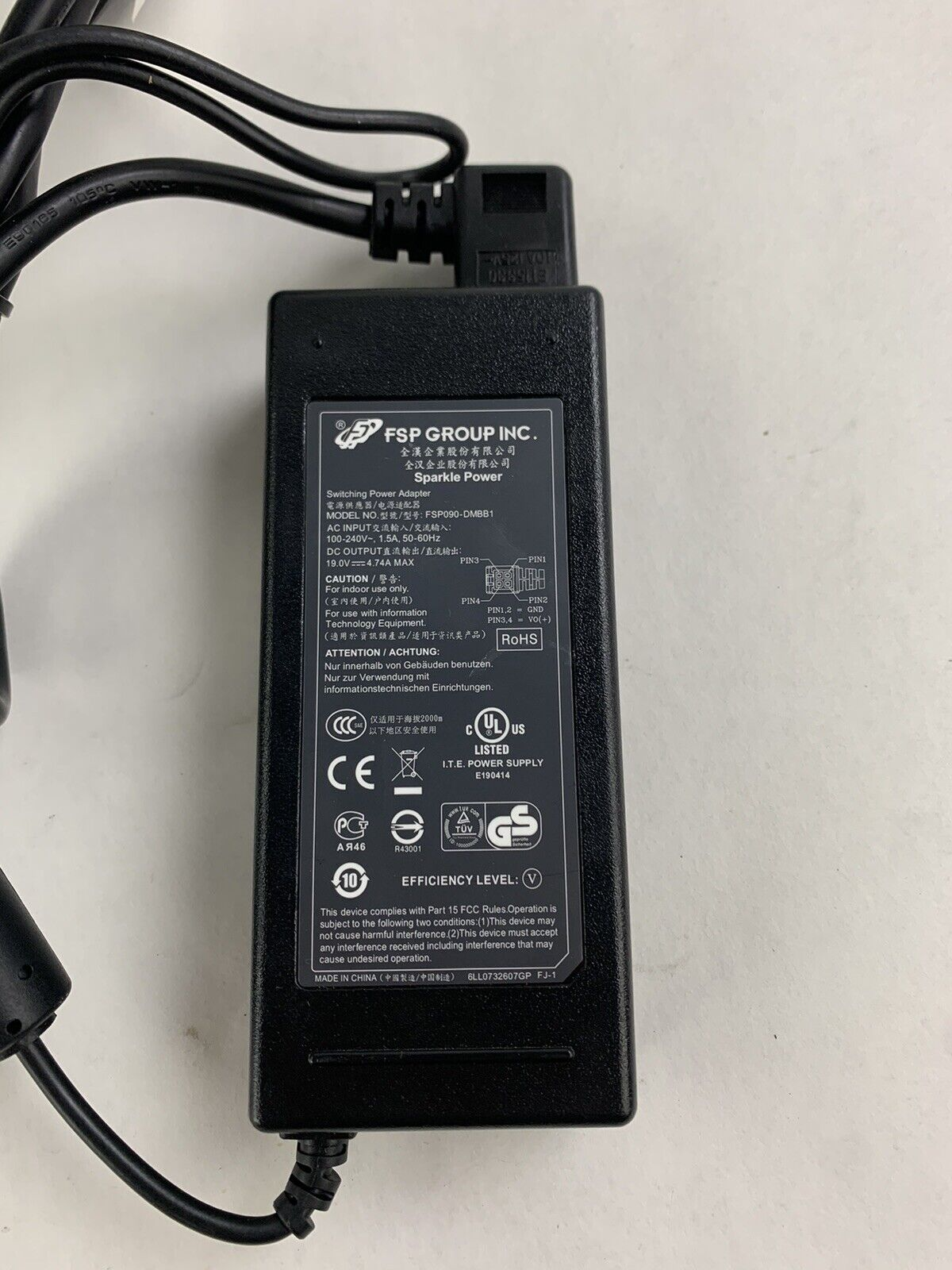 Lot of 20 FSP Group FSP090-DMBB1 19V 4.74A w/ Power Cable