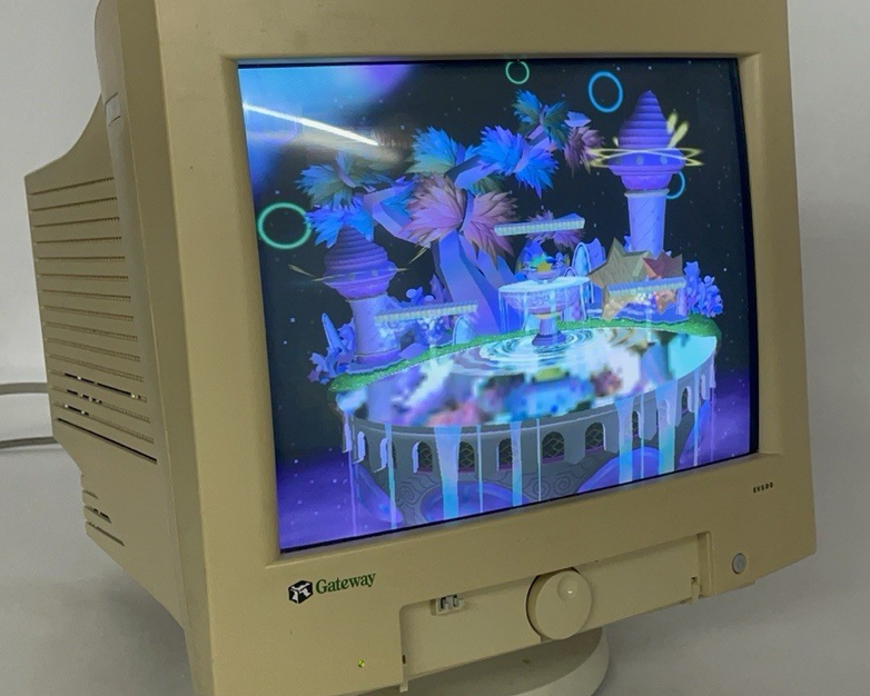 Gateway 14” CRT Computer Monitor EV500-069EV Tested