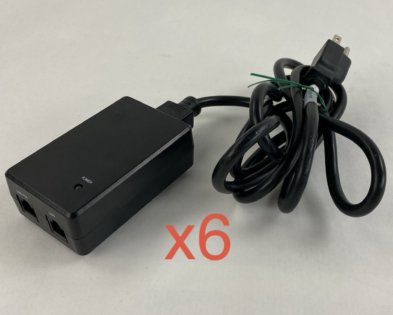 Crestron PW180KB4800F03 AC Adapter Ethernet Tested Lot of 6