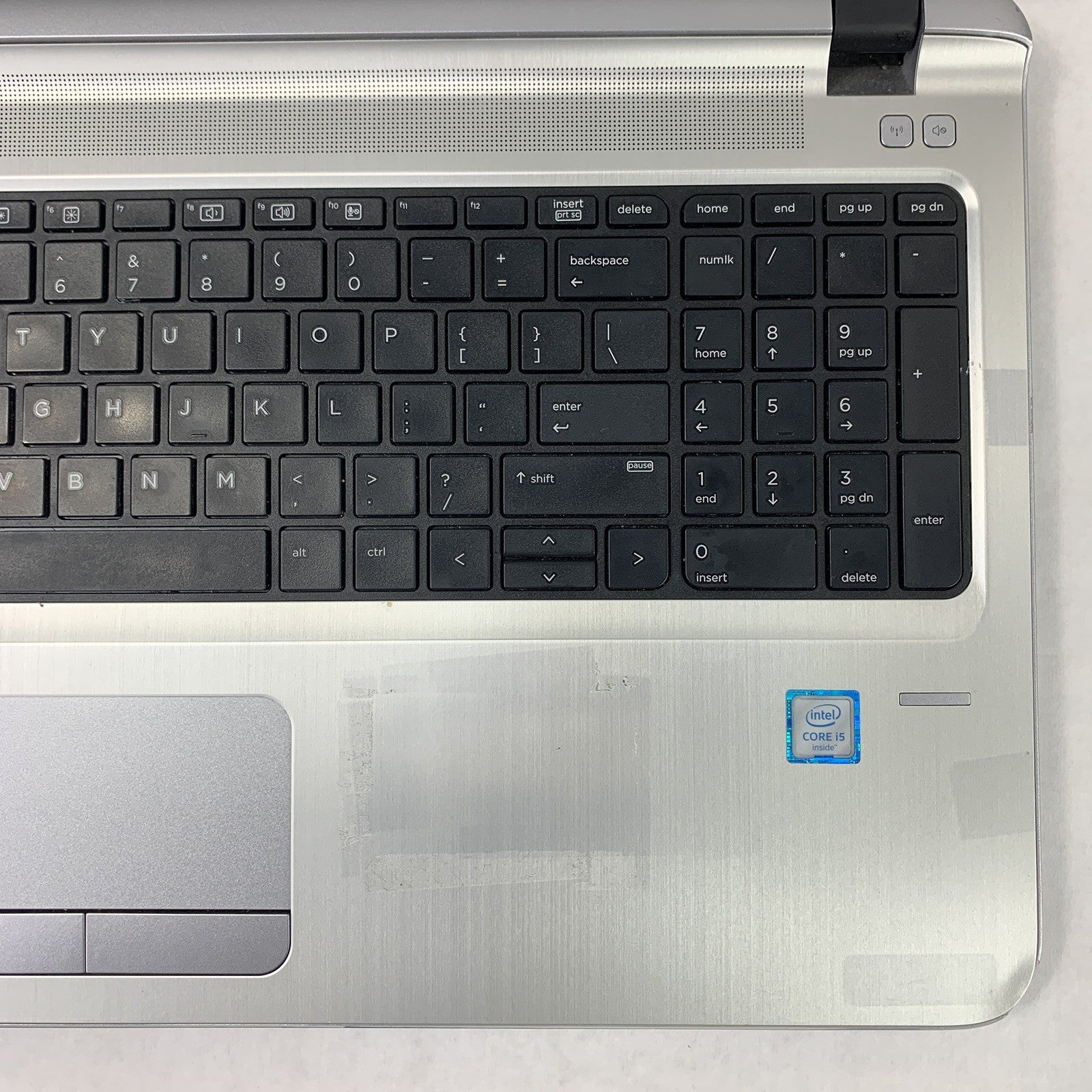 HP Probook 450 G3 Laptop 15.6" i5-6200U 2.3 GHz 8 GB Ram No OS No HDD No AC