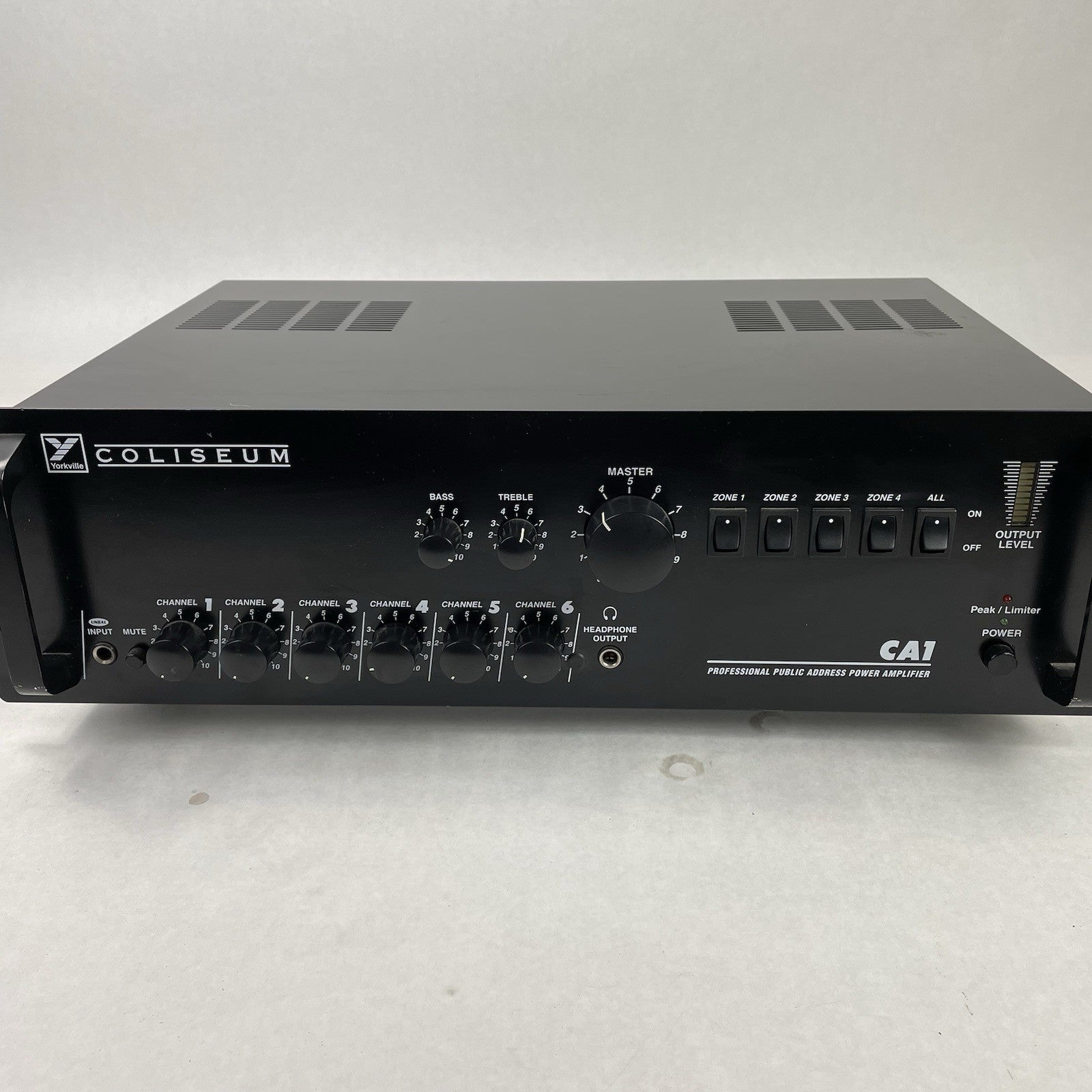 Yorkville CA1 Coliseum Series Professional Public Address Power Amplifier Tested