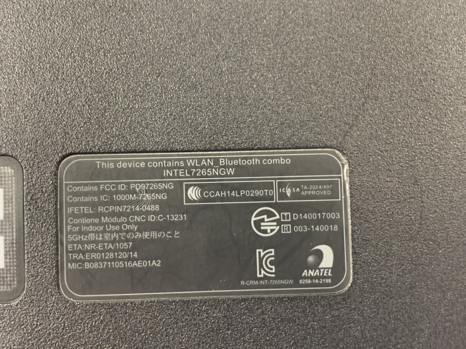 Acer C771 Series Bottom Laptop Cover N17Q6
