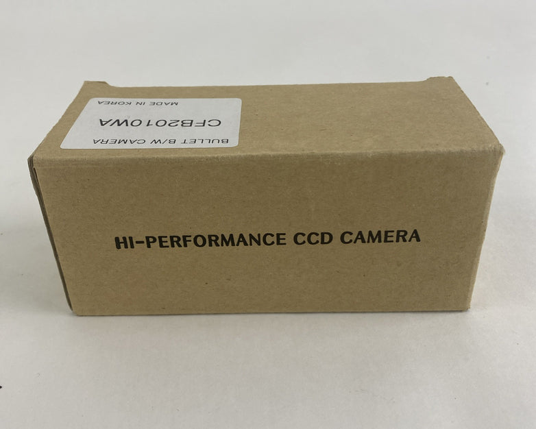 Bullet B/W CFB2010WA HI-Performance CCD Camera Untested