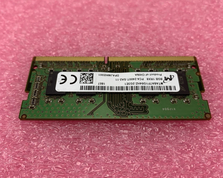 Micron MTA8ATF1G64HZ-2G3E1 PC4-2400T-SA2-11 8GB 1Rx8 Desktop Memory RAM