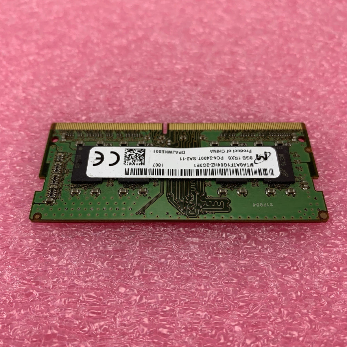 Micron MTA8ATF1G64HZ-2G3E1 PC4-2400T-SA2-11 8GB 1Rx8 Desktop Memory RAM3